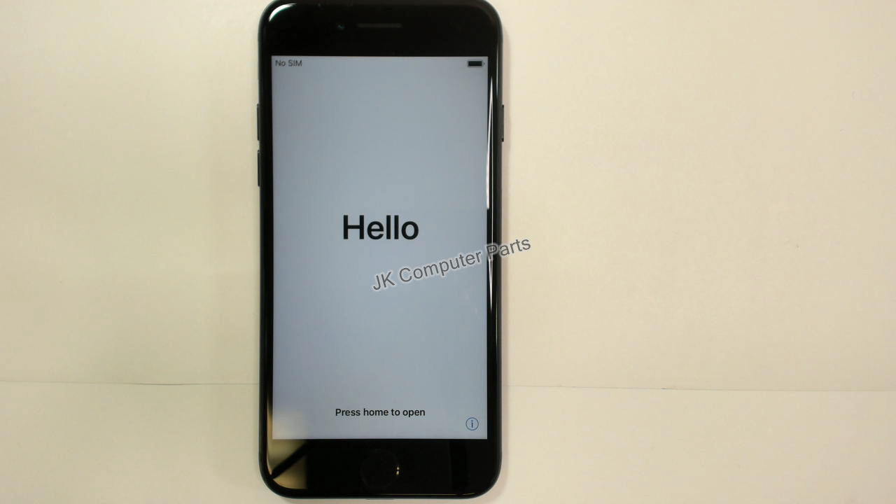 Apple Iphone 7 A1779 32gb Jet Black Pc0696 Ebay