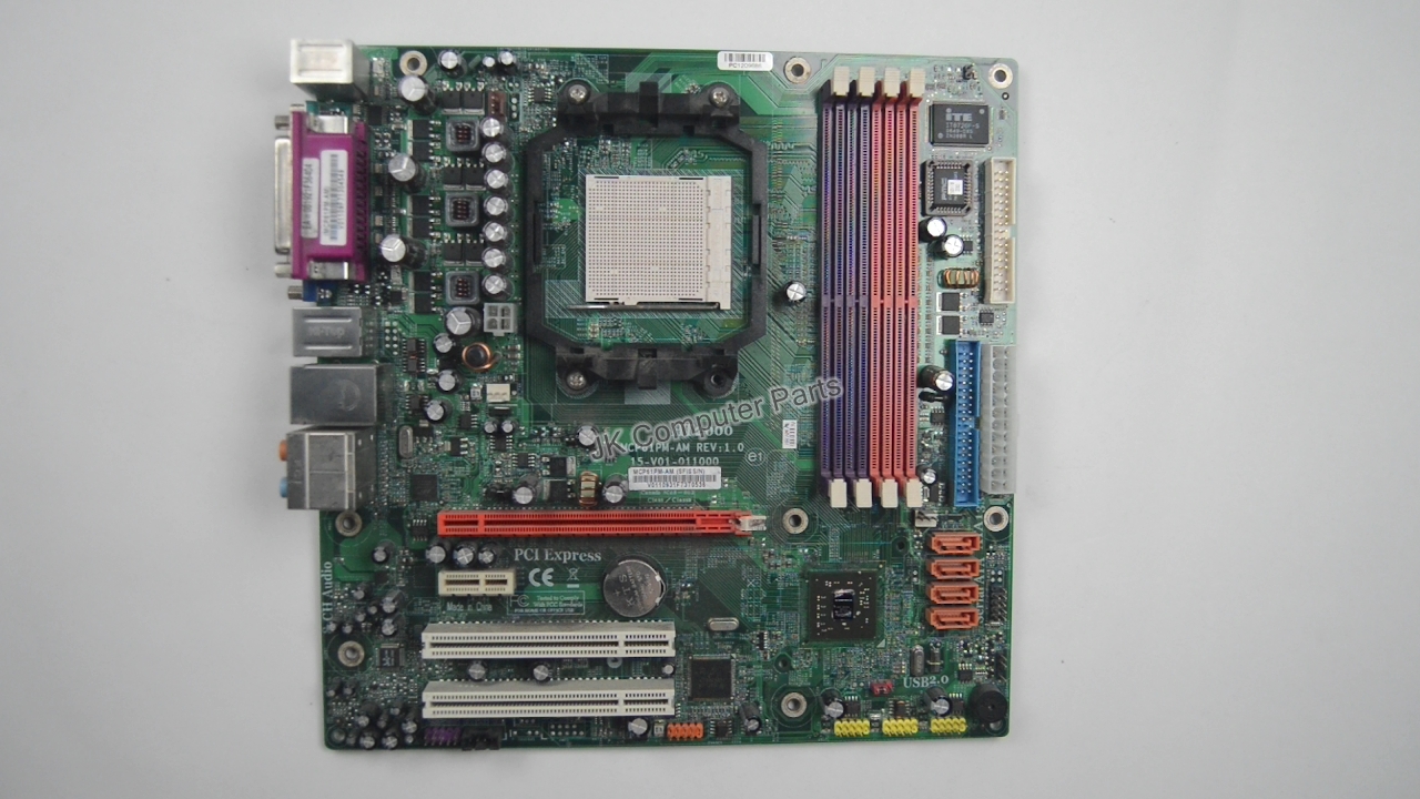 MCP61D ECS-NFORCE6M-A AM2 Matx Vista CETIFIED/NVRAID/DDR2-800