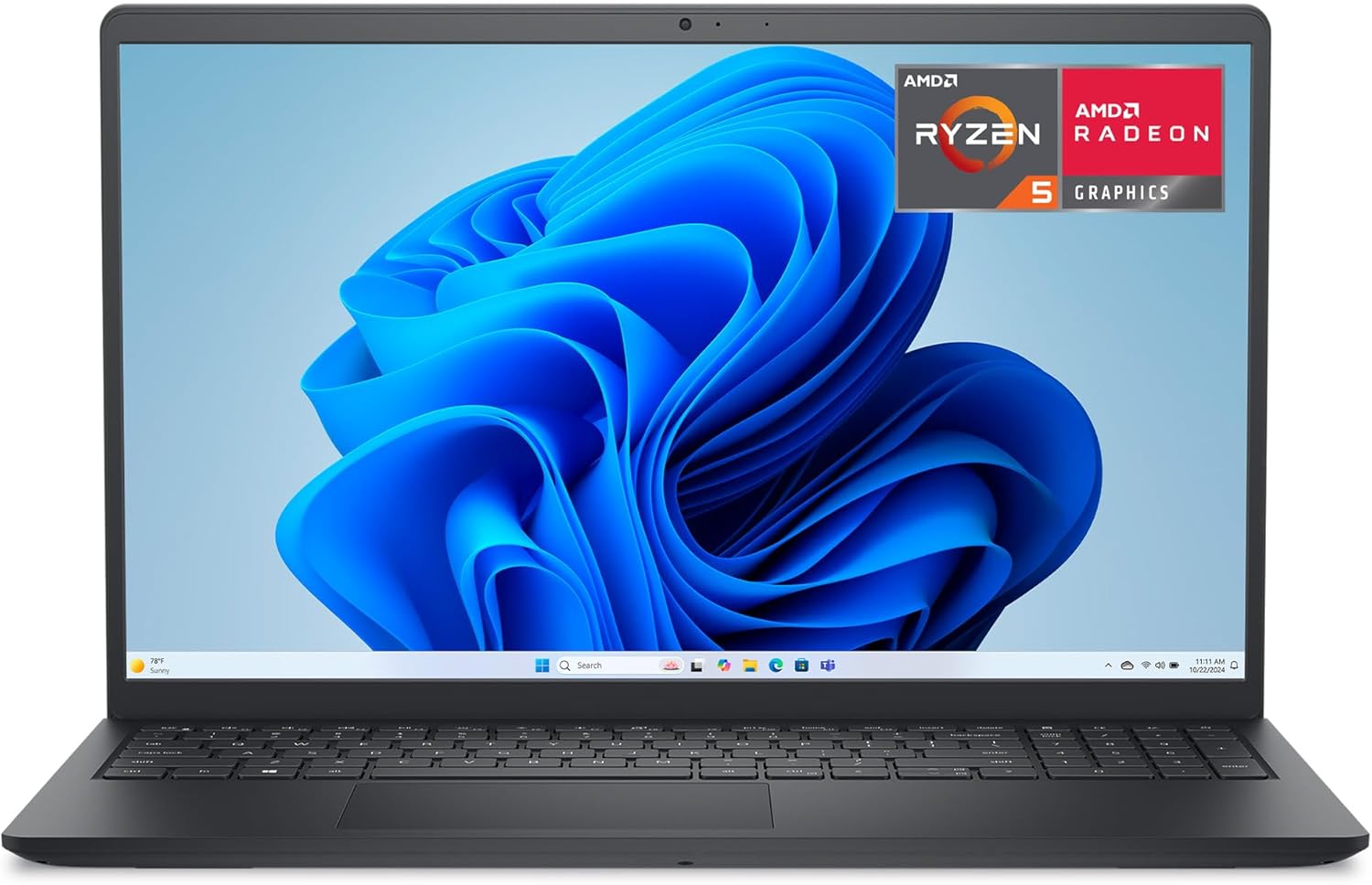 Dell 15 DC15255 Laptop Ryzen 5 7520U 16GB RAM 512GB SSD AMD 
